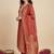 Women Ethnic Motifs Embroidered Regular Kurta with Trousers & With Dupatta