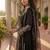 Women Floral Embroidered Regular Thread Work Kurta with Trousers & With Dupatta