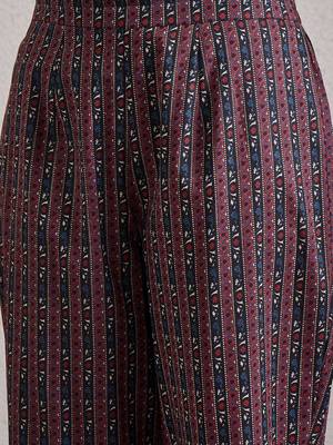 Women Ethnic Motifs Printed Regular Pure Cotton Kurta with Trousers & With Dupatta 5