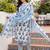 Women Floral Printed Regular Pure Cotton Kurta with Trousers & With Dupatta