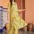 Women Floral Embroidered Regular Beads and Stones Kurta with Trousers