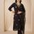 Women Floral Embroidered Regular Thread Work Kurta with Trousers & With Dupatta