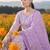 Women Floral Printed Regular Mirror Work Kurta with Trousers & With Dupatta