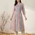 Women Printed Regular Beads and Stones Pure Cotton Kurta with Trousers