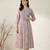 Women Printed Regular Beads and Stones Pure Cotton Kurta with Trousers