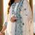 Women Floral Embroidered Regular Thread Work Pure Cotton Kurta with Trousers & With Dupatta