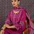 Women Ethnic Motifs Printed Regular Sequinned  Cotton Kurta with Trousers & With Dupatta