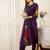 Women Floral Printed Regular Pure Cotton Kurta with Trousers