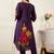 Women Floral Printed Regular Pure Cotton Kurta with Trousers