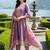 Women Floral Embroidered Empire Thread Work Kurta with Trousers & With Dupatta
