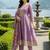 Women Floral Embroidered Empire Thread Work Kurta with Trousers & With Dupatta
