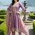 Women Floral Embroidered Empire Thread Work Kurta with Trousers & With Dupatta