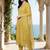 Women Embroidered Regular Thread Work Kurta with Trousers & With Dupatta