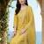 Women Embroidered Regular Thread Work Kurta with Trousers & With Dupatta