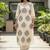 Women Ethnic Motifs Printed Regular Thread Work Pure Cotton Kurta with Trousers