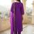 Women Ethnic Motifs Embroidered Regular Thread Work Liva Kurta with Trousers & With Dupatta