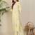Women Floral Embroidered Regular Beads and Stones Pure Cotton Kurta with Trousers