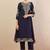Women Solid Woven Design Kurta with Pyjama & Dupatta