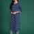 Ethnic Motifs Printed Regular Pure Cotton Kurta With Trousers & Dupatta