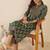 Women Ethnic Motifs Printed Regular Pure Cotton Kurta with Trousers