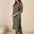 Women Ethnic Motifs Printed Regular Pure Cotton Kurta with Trousers