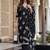 Women Floral Printed Regular Sequinned Pure Cotton Kurta with Trousers & With Dupatta