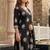 Women Floral Printed Regular Sequinned Pure Cotton Kurta with Trousers & With Dupatta