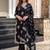 Women Floral Printed Regular Sequinned Pure Cotton Kurta with Trousers & With Dupatta