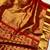 Red color art silk blend sarees with blouse