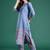 Women Floral Printed Regular Pure Cotton Kurta with Trousers