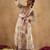 Women Floral Printed Empire Pure Cotton Kurta with Trousers & With Dupatta