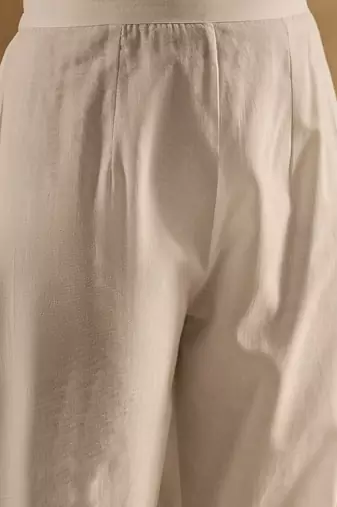 Women Floral Printed Empire Pure Cotton Kurta with Trousers & With Dupatta