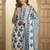 Floral Printed Pure Cotton Kurta With Trousers & Dupatta