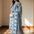 Floral Printed Pure Cotton Kurta With Trousers & Dupatta
