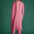 Floral Embroidered Sequinned Kurta with Trousers & With Dupatta