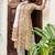 Women Floral Printed Regular Thread Work Pure Cotton Kurta with Patiala & With Dupatta