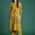 Floral Embroidered Pure Cotton Kurta with Trousers & Dupatta