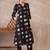 Women Printed Pleated Pure Cotton Kurta with Trousers
