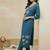Women Floral Embroidered Regular Thread Work Kurta with Trousers