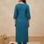 Women Floral Embroidered Regular Thread Work Kurta with Trousers