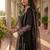 Women Floral Embroidered Regular Thread Work Kurta with Trousers & With Dupatta