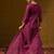 Ethnic Motifs Embroidered Sequinned Liva Straight Kurta With Trousers & Dupatta