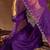 Purple Ethnic Motifs Zari Embroidered Kurta with Trousers & With Dupatta