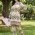 Women Printed Regular Kurta with Trousers