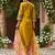 Women Floral Embroidered Regular Thread Work Kurta with Trousers & With Dupatta