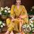 Women Floral Embroidered Regular Thread Work Kurta with Trousers & With Dupatta