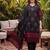 Women Floral Printed Regular Thread Work Pure Cotton Kurta with Trousers & With Dupatta
