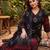 Women Floral Printed Regular Thread Work Pure Cotton Kurta with Trousers & With Dupatta