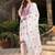 Floral Embroidered Regular Thread Work Kurta with Trousers & Dupatta