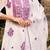 Floral Embroidered Regular Thread Work Kurta with Trousers & Dupatta